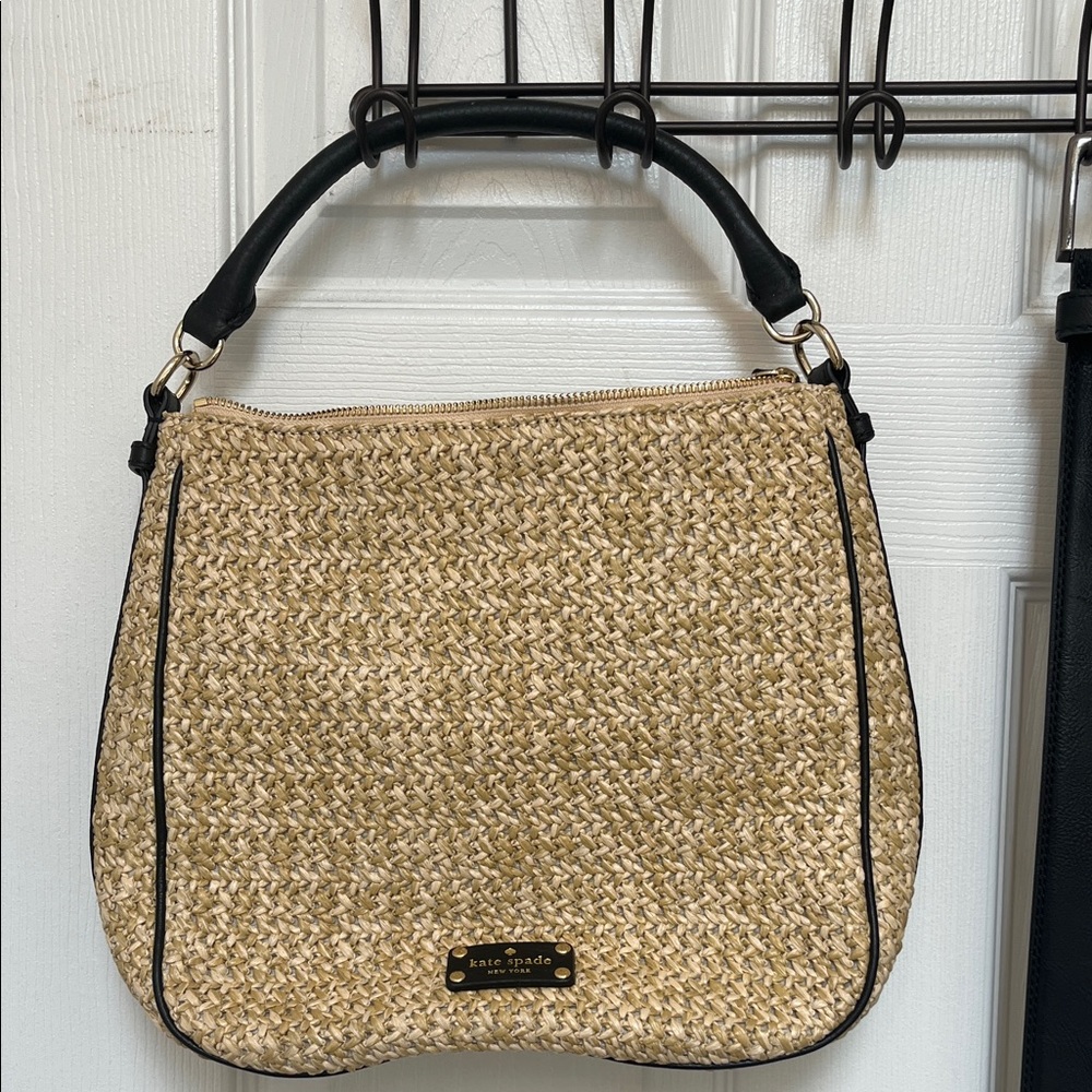 Kate Spade summer woven bag